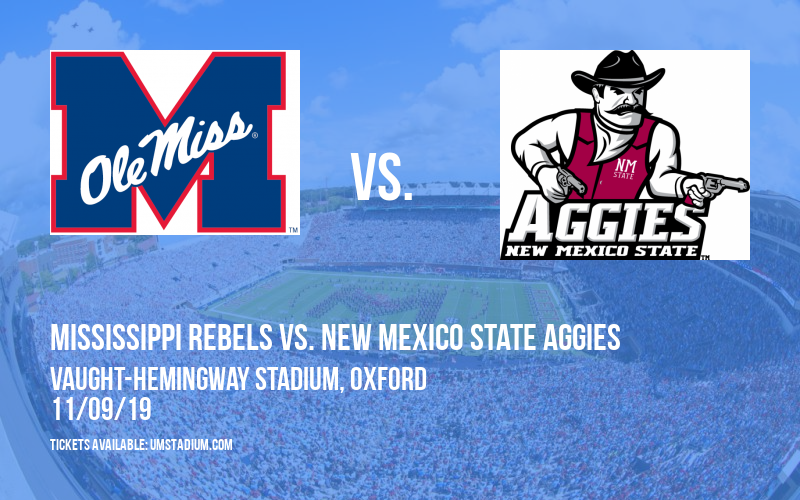 Mississippi Rebels vs. New Mexico State Aggies at Vaught-Hemingway Stadium